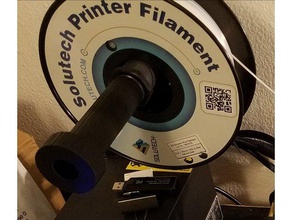 cr-10 cr-10mini spool extender 3d printer accessories mini filament holder roller 3d print model - Mito3D