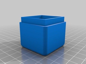 mariposa de la caja 3d barra 3d print model - Mito3D