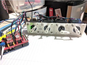 arduino midi passo a di synth musica uno controller strumento musicale motore nema passo-passo 3d print model - Mito3D
