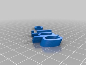didi Schlüsselanhänger kundengebundene 3d print model - Mito3D