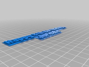 remake pixelly 8ème anniversaire les signes et logos personnalisé 3d print model - Mito3D