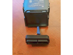 dji mavic aire usb cargador de batería coche enchufe alimentación r c vehículos 3d print model - Mito3D