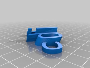 lalalala i portachiavi su misura 3d print model - Mito3D