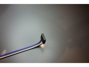 5x single dupont prise câble menuisier en fiche de l'électronique la 3d print model - Mito3D