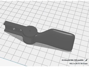 hi-monte bk-100 morse chave eletrônica substituição 3d print model - Mito3D