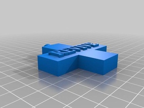 revive charm 3d printing boffer charms game larp nerf gun power up 3d print model - Mito3D