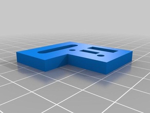 réglable butée de l'axe des y ender 3 L'imprimante 3d pièces 3d print model - Mito3D