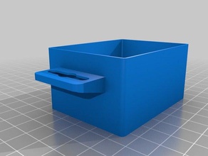 kleinteilebox küçük kutu Dergisi h b t 36x50x66mm araç sahipleri & kutusu kleinteilemagazin dergi schachtel depolama 3d print model - Mito3D