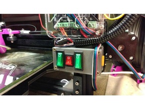 tevo tarantula kontrol kutusu 3d yazıcı aksesuarları 3d print model - Mito3D