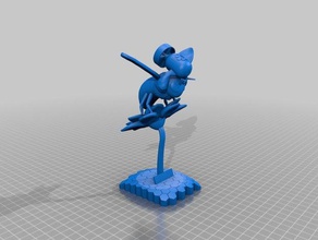 rons mad beebomber sculture 3d print model - Mito3D