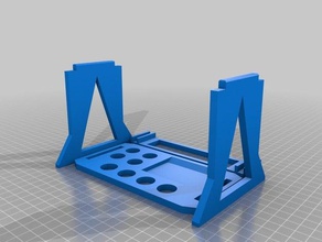zusammenklappbaren tool Schock stand r c Fahrzeuge traxxas 3d print model - Mito3D