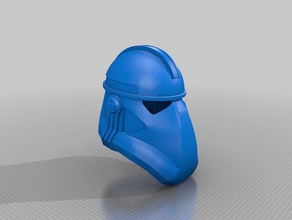 arctic clone commander helmet 3d printing 3d print model - Mito3D