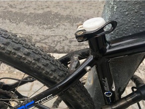 asiento de la bicicleta del tubo cubierta deporte y al aire libre bicicletas piezas el ciclismo lluvia tapa poste 3d print model - Mito3D