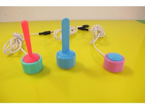 düğme pulsador bot n Anahtarı accesibilidad erişilebilirlik yardımcı teknoloji ceapat ergotherapie parmak el imserso juguete mesleki terapi hormon ocupacional oyuncak 3d print model - Mito3D