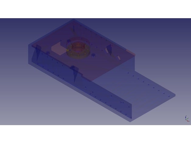 caja para raspberry pi 2 tira led fuente alimentaci n y sensor inclinacion eletrônicos 3D print model - Mito3D