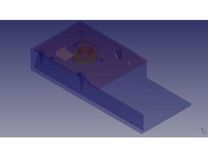 caja para raspberry pi 2 tira led fuente alimentaci n y-sensor inclinacion - Elektronik 3d print model - Mito3D