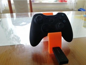gamepad stand ordinateur jeux stnad 3d print model - Mito3D