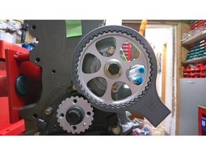golf mk2 timing pulley holder automotive audi 100 80 ea827 1 2 mk1 jetta belt 3d print model - Mito3D