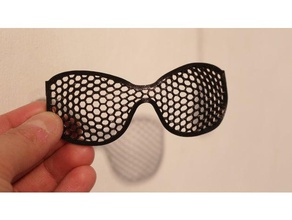 personalizado lentes glases traje Óculos 3d abelha cosplay festa óculos simples homem-aranha regresso a casa 3d print model - Mito3D