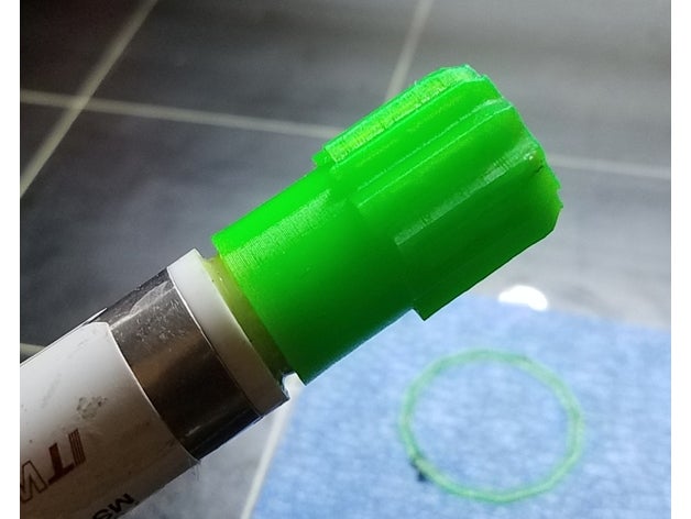 Crayola compatible marker cap replacement by Steve Hanov, Download free  STL model