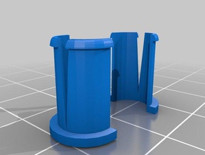 mod-t filamento del tubo di guida clip Stampante 3d parti 3d print model - Mito3D