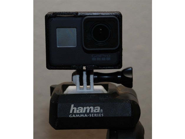 tripod mount gopro camera stativhalter stativ halter 3D print model - Mito3D