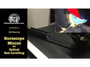 Imprimée en 3d endoscope monture optique lit de nivellement Imprimante accessoires 3d print model - Mito3D