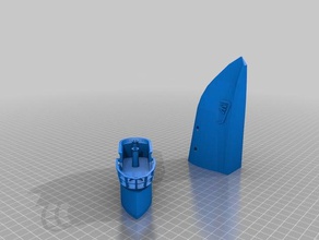 1 u-boat parçası 3d baskı 3d print model - Mito3D