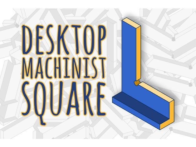 desktop machinist square tools 3D print model - Mito3D