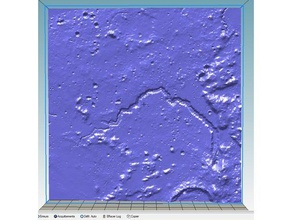 schroeter Mond-Tal Physik & Astronomie caltech jpl Mond der nasa 3d print model - Mito3D