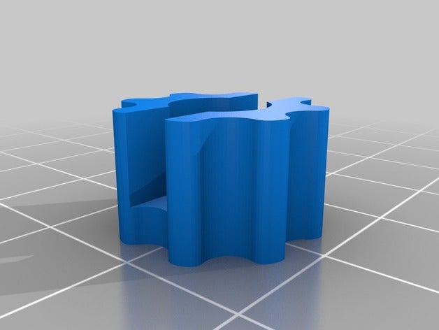 anet a8 a6 letto rotella utilizzare il dado ad alette Stampante 3d parti mod aggiornamento 3D print model - Mito3D