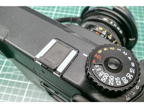 el flash de la cámara tapa zapata protector 3d print model - Mito3D