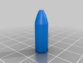 hollow airsoft bullet diy 3d print model - Mito3D
