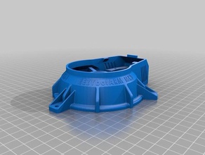 eezybotarm mk3 base 608 bearings robotics bearing daghizmo remix 3d print model - Mito3D