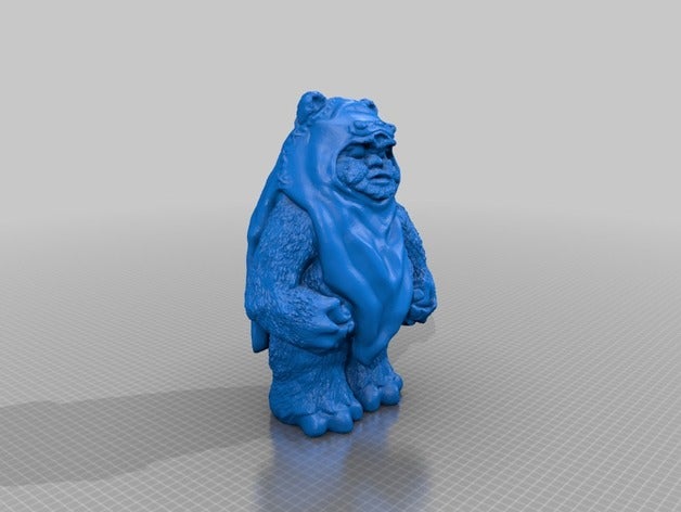 star wars legión ewok escuadrón de figuras La impresión en 3d las guerras la estrella 3D print model - Mito3D