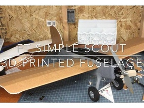 ft semplice scout fusoliera hobby flitetest aereo rc 3d print model - Mito3D