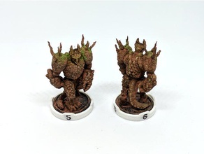 gloomhaven monster - earth demon toy & game accessories 28mm 3d print model - Mito3D