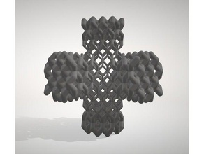 brutal fdm test 3d printing tests lattice mesh savage 3d print model - Mito3D
