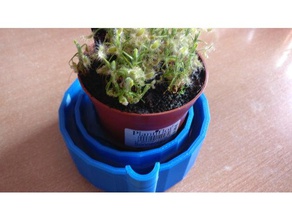 plant pod carnivorous household planter planters pot pods self watering 3d print model - Mito3D