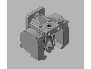 i3 e3d v6 fan prusa 3d yazıcı parçaları 5015 blower bowden türbin x-araba 3d print model - Mito3D