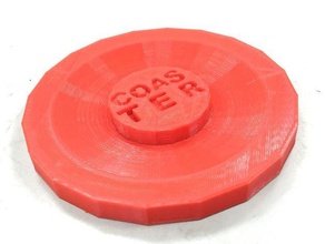 coaster 3d printing 3d print model - Mito3D