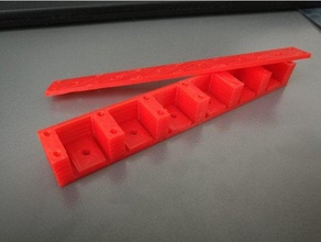 silikon kalıp tronxy x5s damper heatbed 3d yazıcı parçaları form 3d print model - Mito3D
