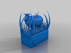 venus sheep trap - ouch sculptures 3d print model - Mito3D