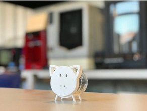 çocuk çiftlik 3d baskı yazıcı çizgi hayvan çocuklar toplama özelleştirilebilir özelleştirilmiş tasarım designproject fidget oyuncak gıda oyun jar yeniden gergedan 3d print model - Mito3D