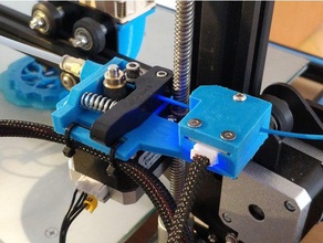 cr10 accionamento da extrusora titular sensor de filamento Impressora 3d peças bowden a montagem do motor tubo combinado fillament guia 3d print model - Mito3D