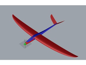 la vitesse de planeur l'impression 3d pla moyens laisser des commentaires passe-temps La modélisation L'impression rc avion 3d print model - Mito3D