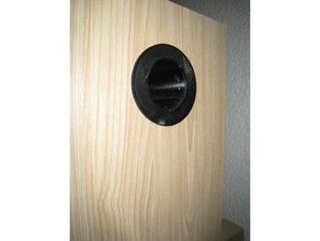 diy speakers bass reflex port tunned 45hz 14l box audio 3d print model - Mito3D