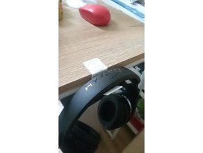 heaphone titular de los hogares 3d print model - Mito3D