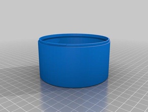 caja lupa i contenitori su misura 3d print model - Mito3D