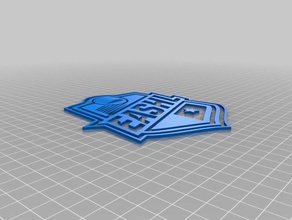 eashl logo de la lnh 18 L'impression 3d 3d print model - Mito3D